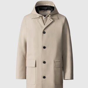 Mackage long rain coat, mens - in near perfect condition